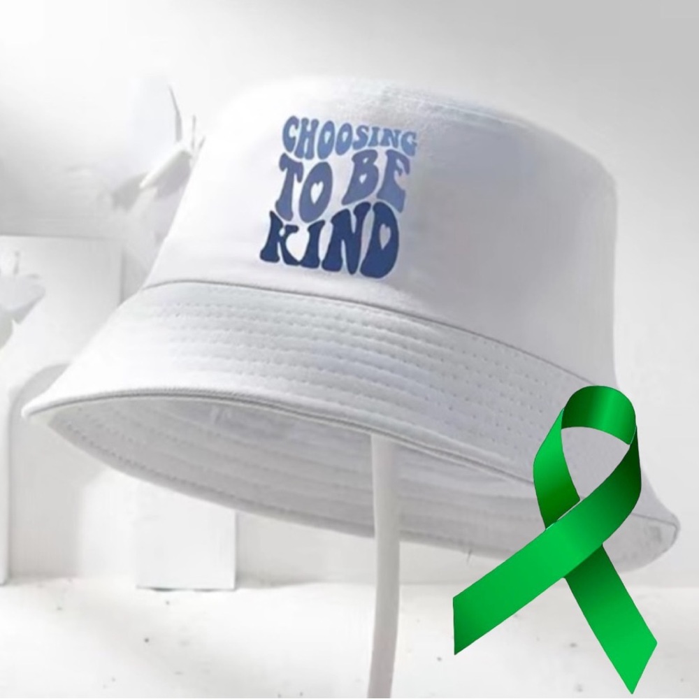 CHOOSING TO BE KIND bucket beach hat
